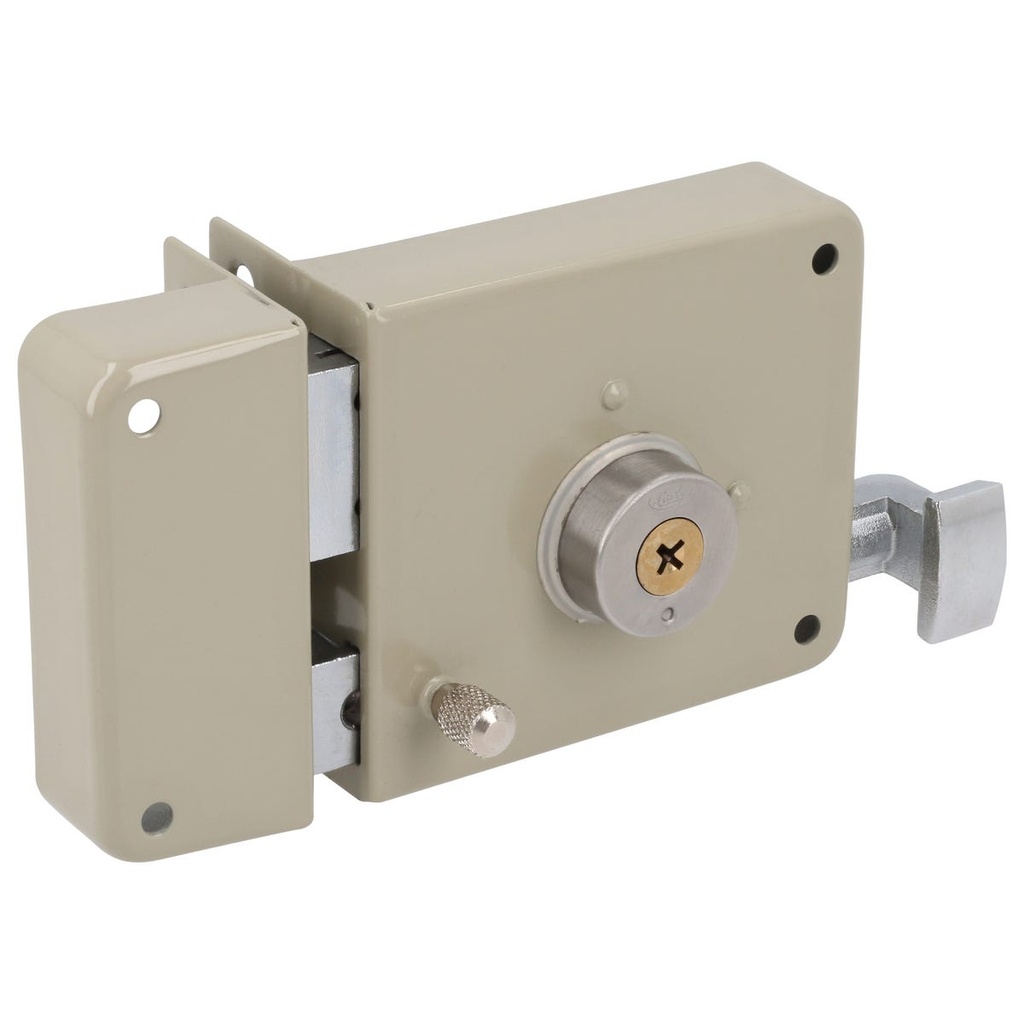 Cerradura de sobreponer función instala fácil, izquierda, llave tetra, blíster Lock