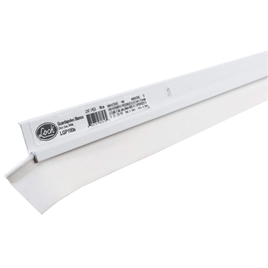 Guardapolvo acabado blanco 100 cm Lock