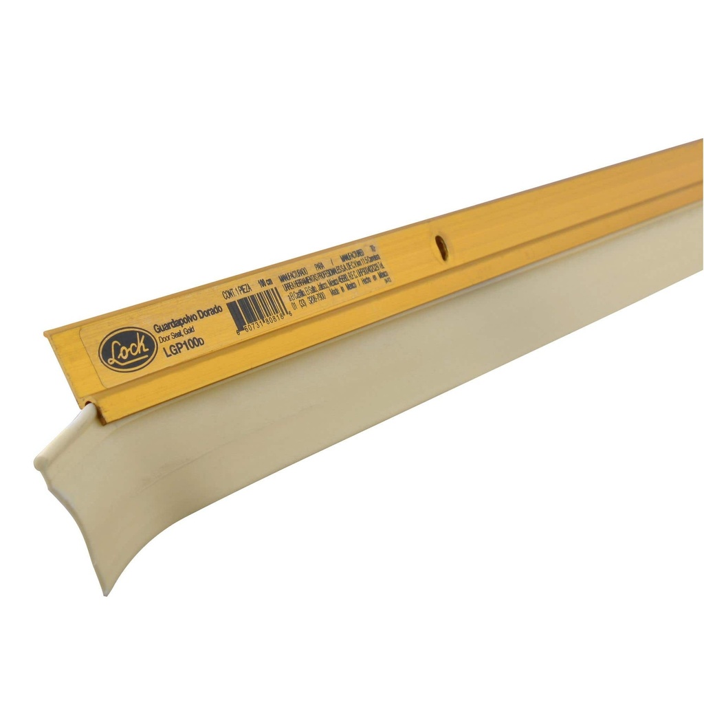 Guardapolvo acabado dorado 100cm Lock