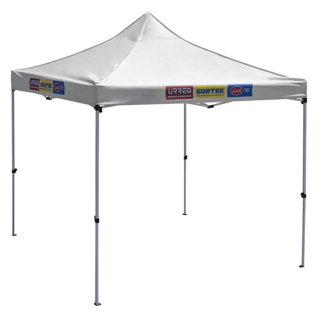 Juego de toldo plegable 3 m x 3 m Surtek