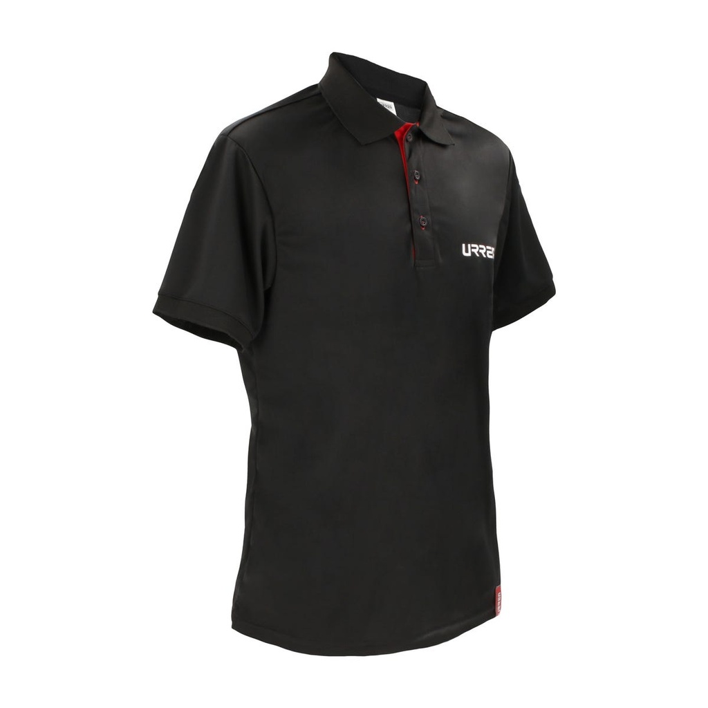 [PCFIM] Playera tipo polo dry fit para caballero color negro talla M Urrea