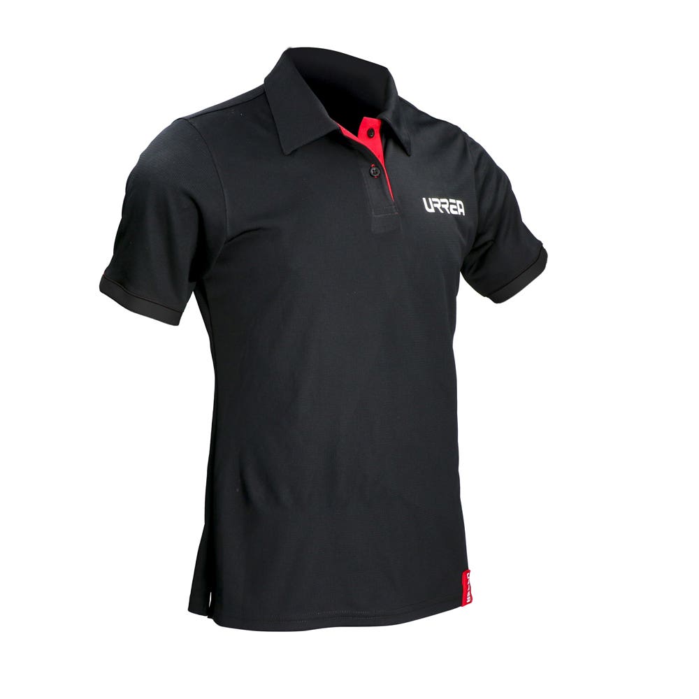 [PCFIX] Playera tipo polo dry fit para caballero color negro talla XL Urrea