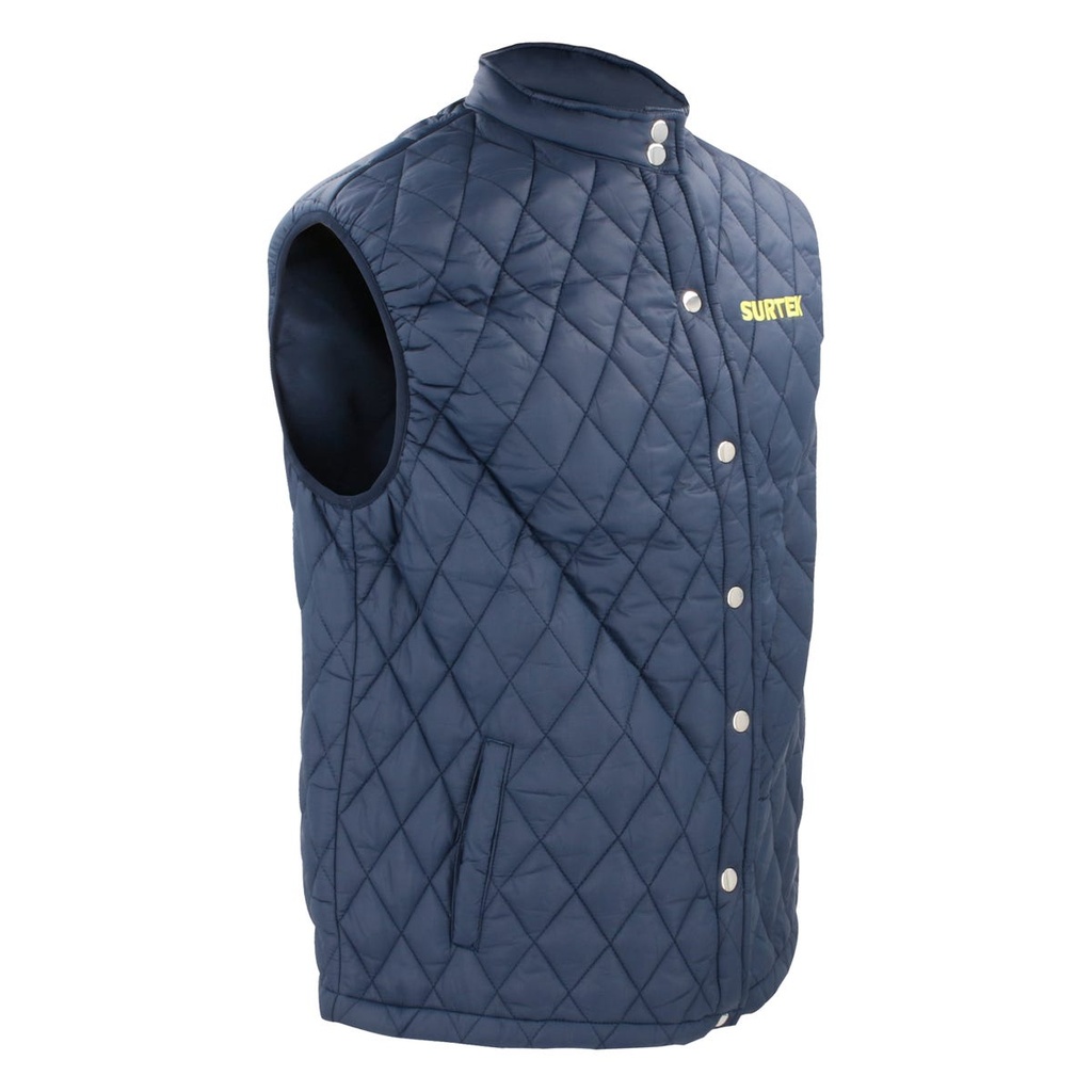 Chaleco capitonado talla M Surtek