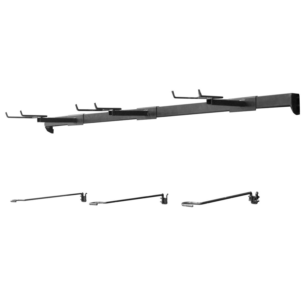 Rack despachador para panel para desbrozadoras 122 cm x 10 cm x 8 cm Urrea