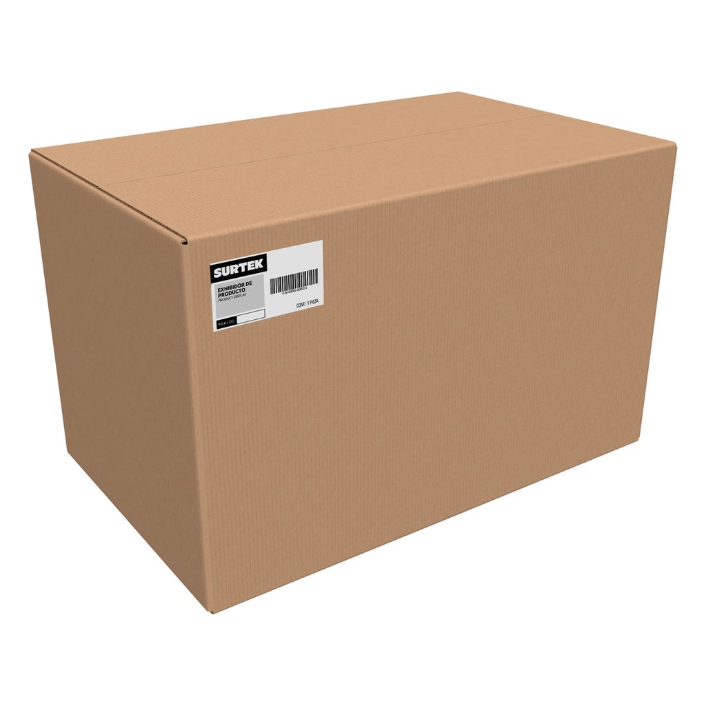 Rack despachador para panel para serruchos 25.5 cm x 29 cm x 10 cm Surtek