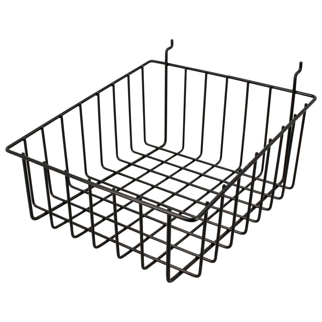 Canastilla para exhibición para panel 60 cm x 31 cm x 15 cm Surtek