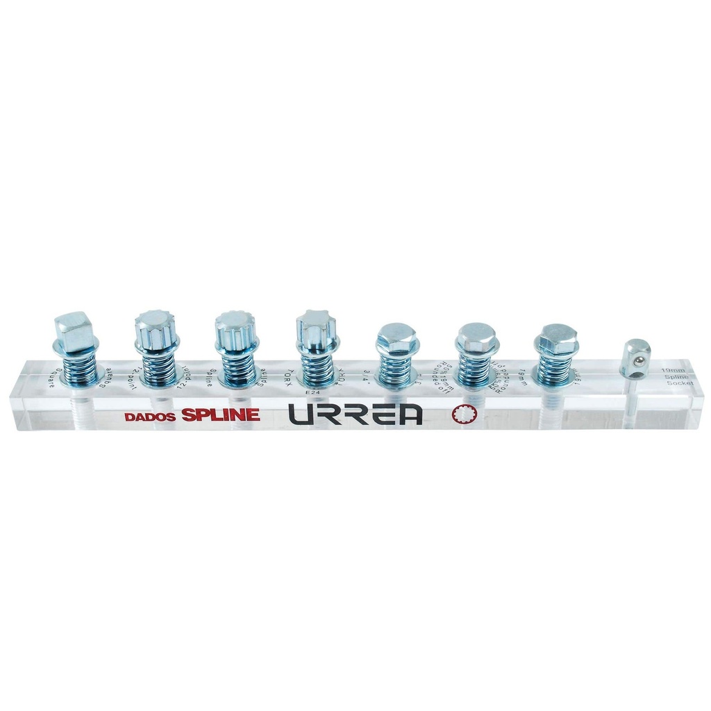 Probador de dados spline Urrea