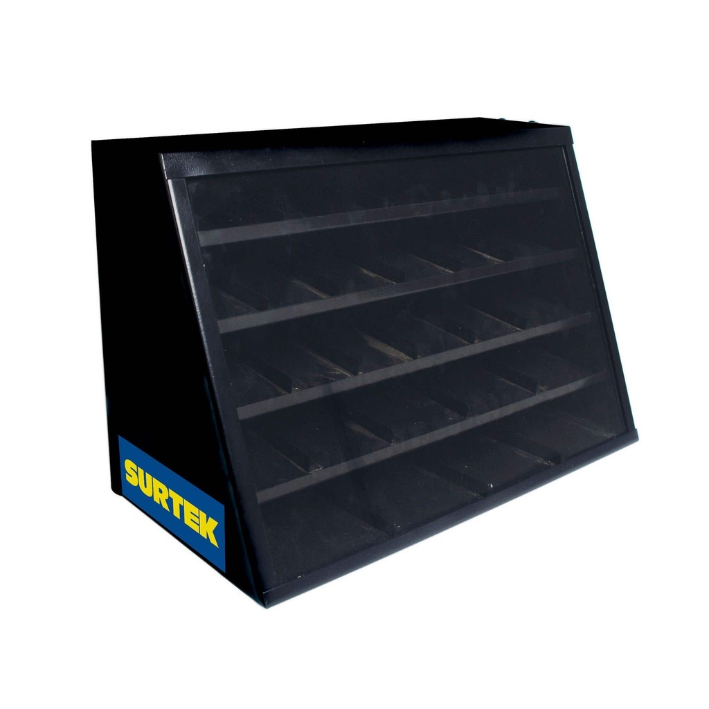 Exhibidor de mostrador para brocas sin calibrador 39 cm x 28 cm x 24 cm Urrea