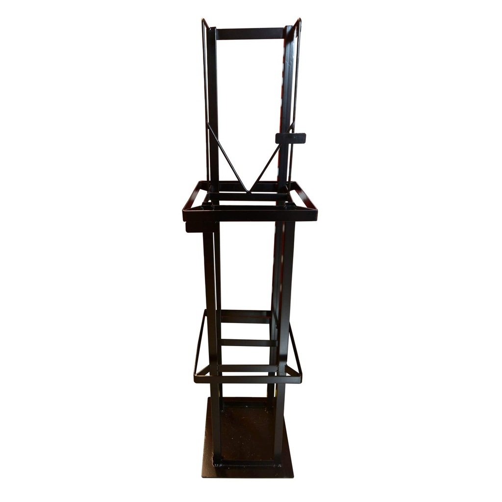 [RBARRE] Rack despachador de piso para barretas 30 cm x 30 cm x 130 cm Surtek