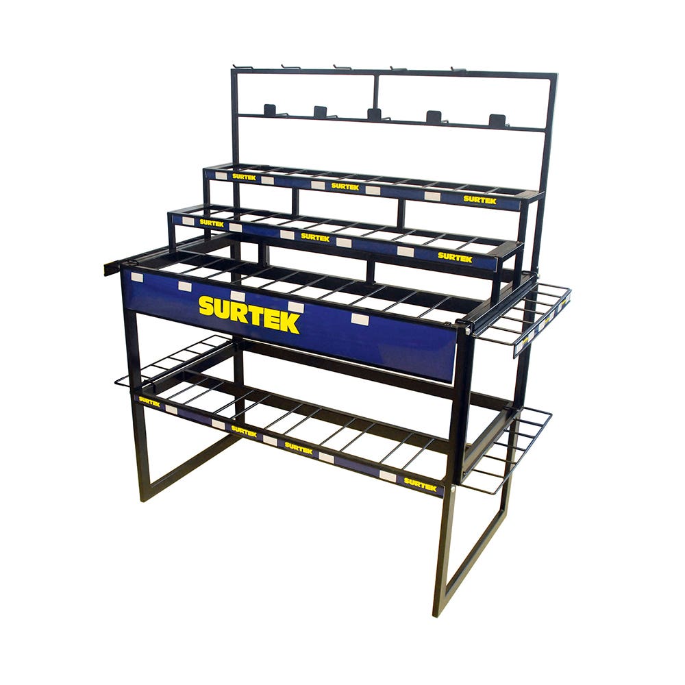 Rack de piso para herramienta de golpe 138 cm x 64 cm x 150 cm Surtek