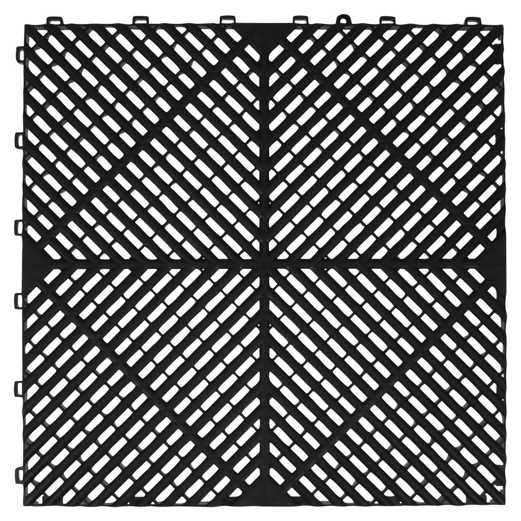 Baldosa central para piso modular 40 cm x 40 cm, 25 piezas Surtek