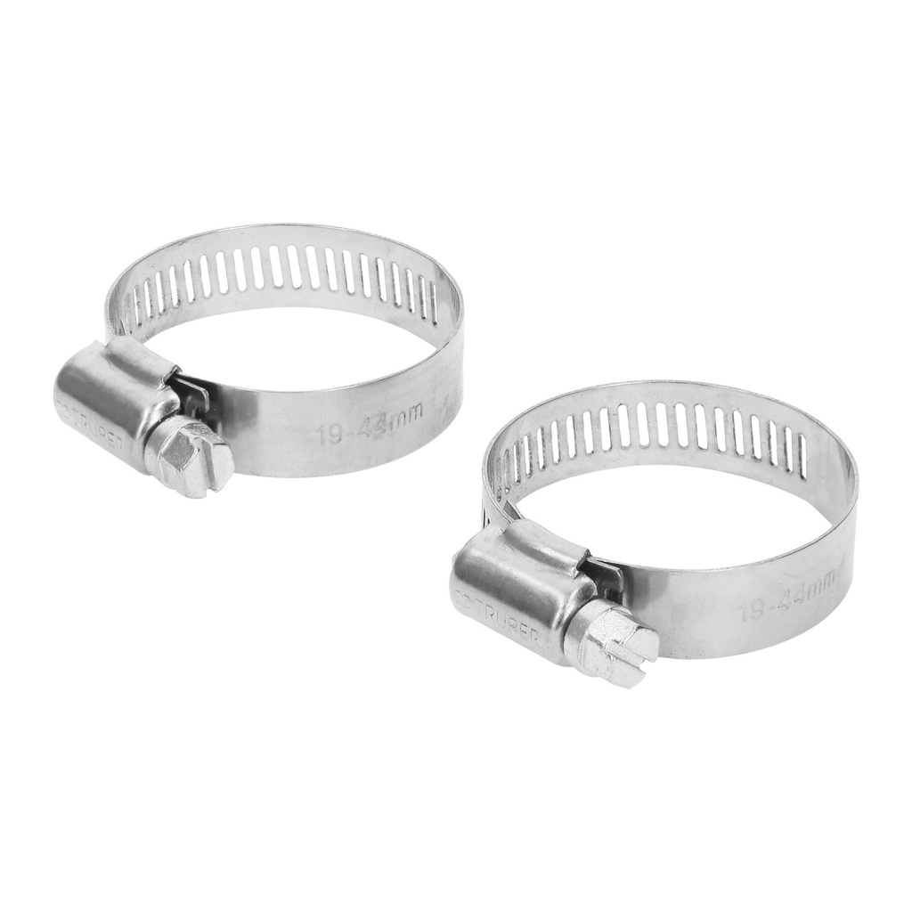 Bolsa c/2 abrazaderas sin fin #20, 3/4 - 1-3/3", Truper