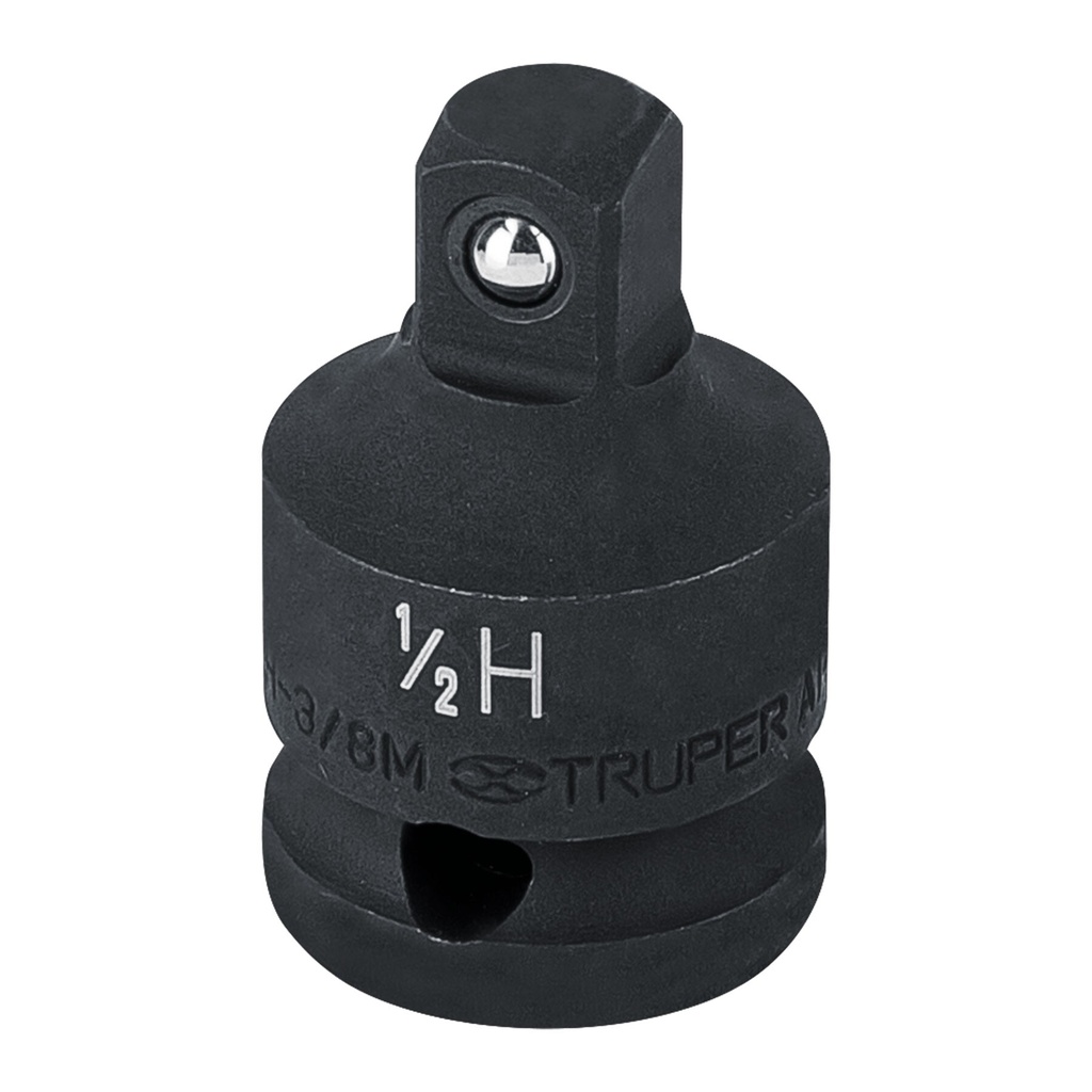 Adaptador de impacto 1/2' (H) x 3/8' (M), TRUPER