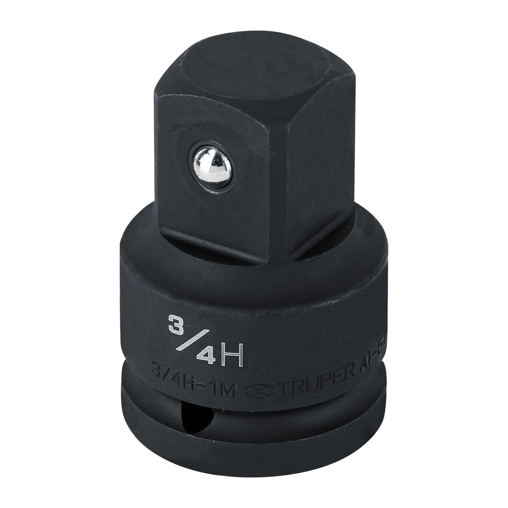 Adaptador de Impacto 3/4" (H) x 1" (M), Truper