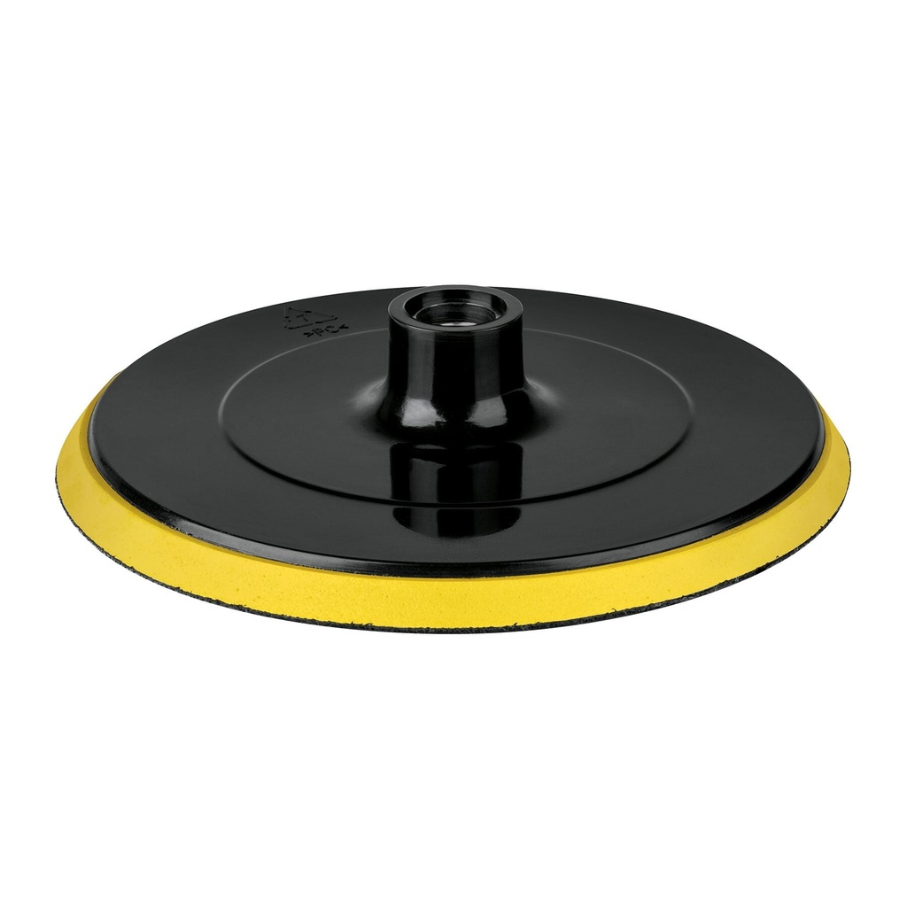 Respaldo de 7" hook and loop para pulidoras, eje 5/8",TRUPER