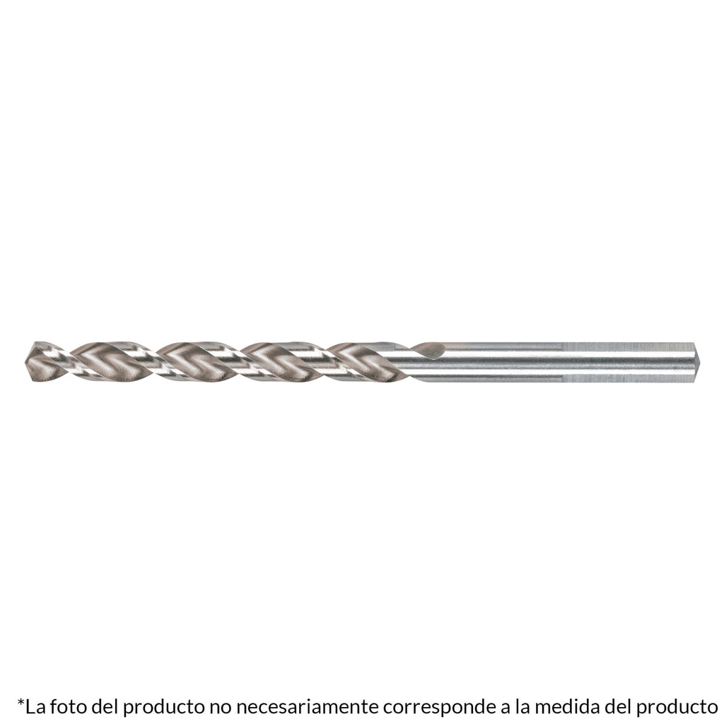 Broca HSS 19/64' Trusilver para metal, Truper
