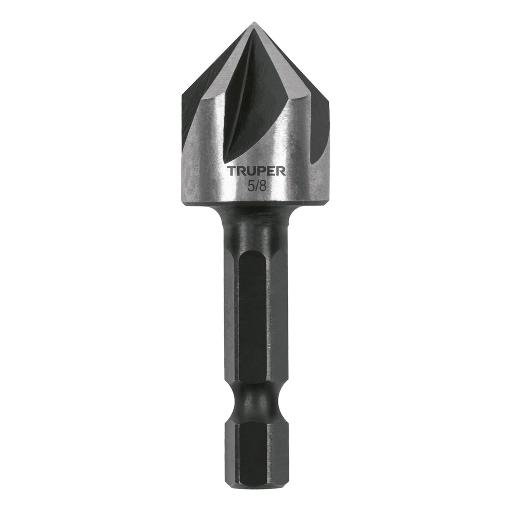 Avellanador HSS cambio rápido 5/8', TRUPER