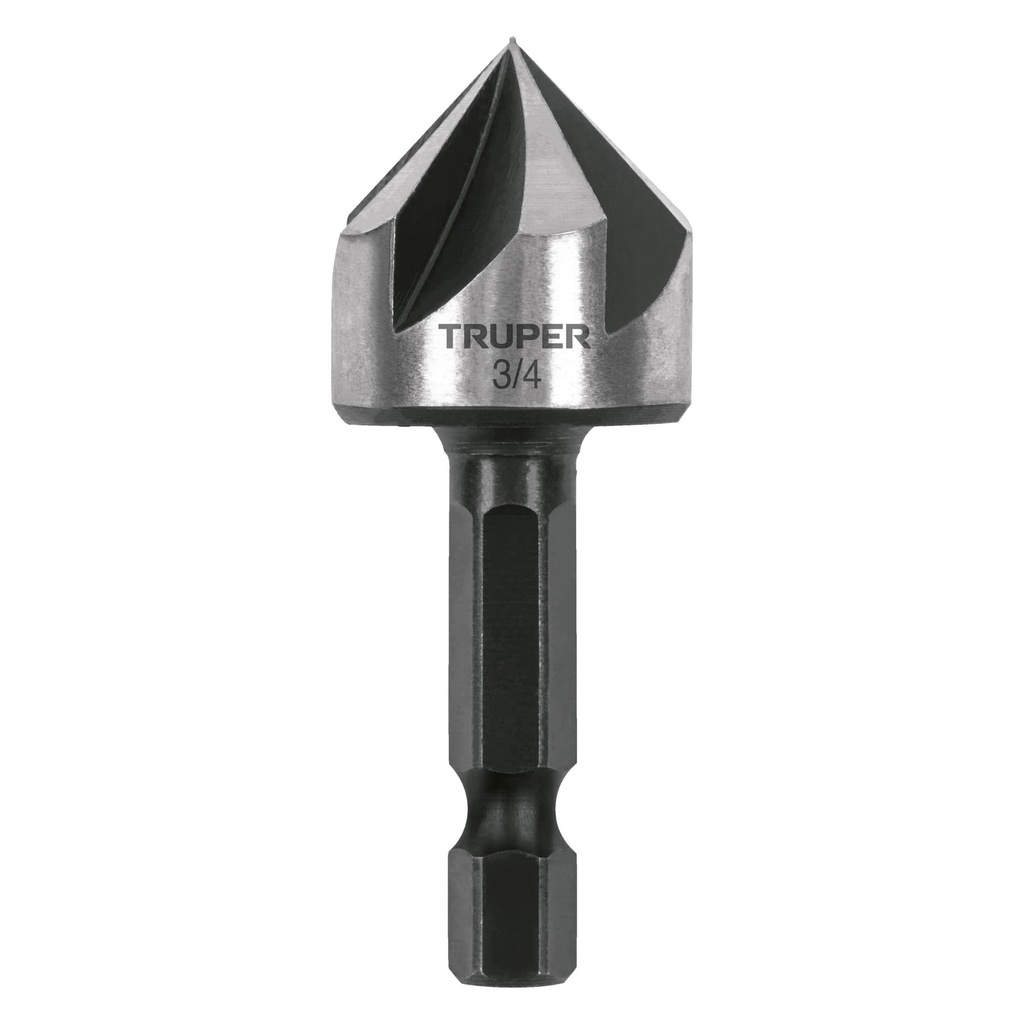 Avellanador HSS cambio rápido 3/4', TRUPER