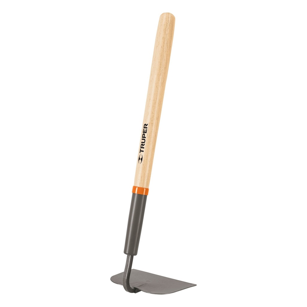 Azadón tomatero, mango corto de madera 18", TRUPER