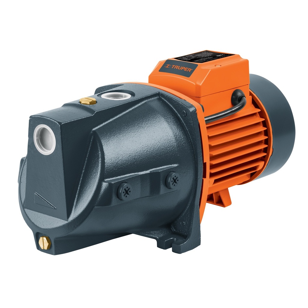Bomba tipo jet, cabezal de hierro, 1 HP, TRUPER