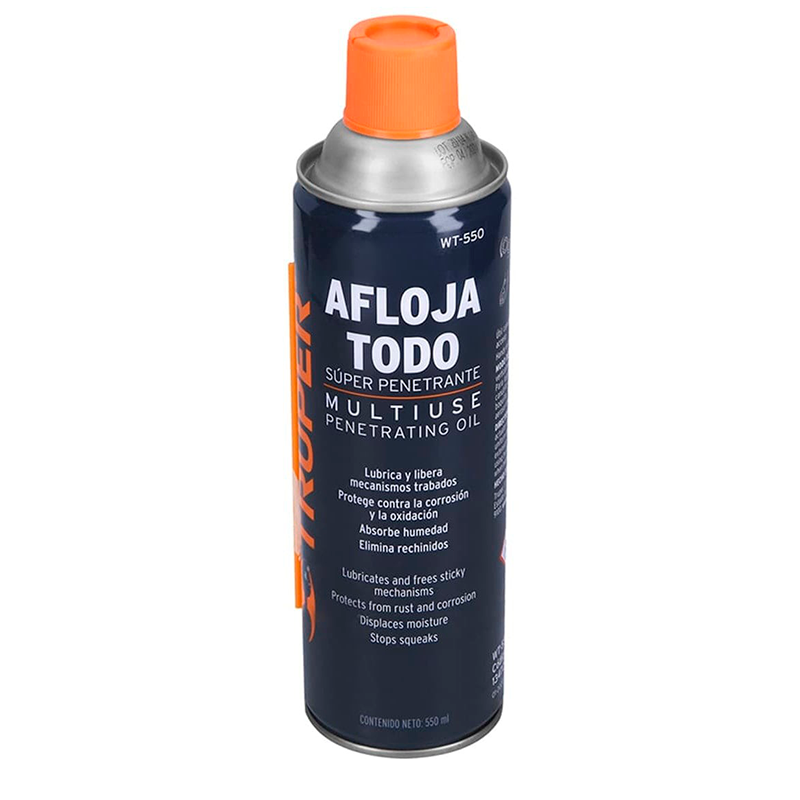 Lubricante multiusos en aerosol, 550ml (19oz), TRUPER