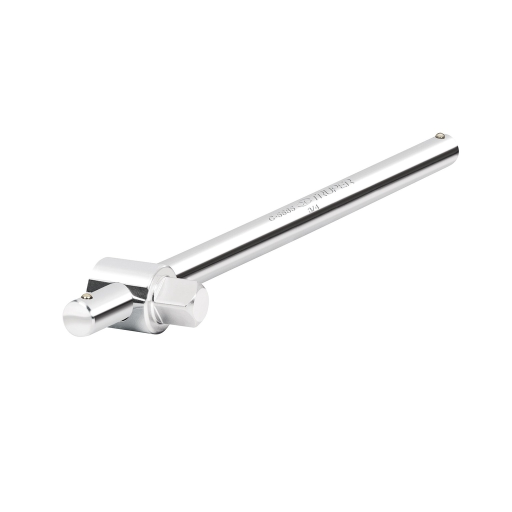 Barra corrediza para dados cuadro 3/4", Truper