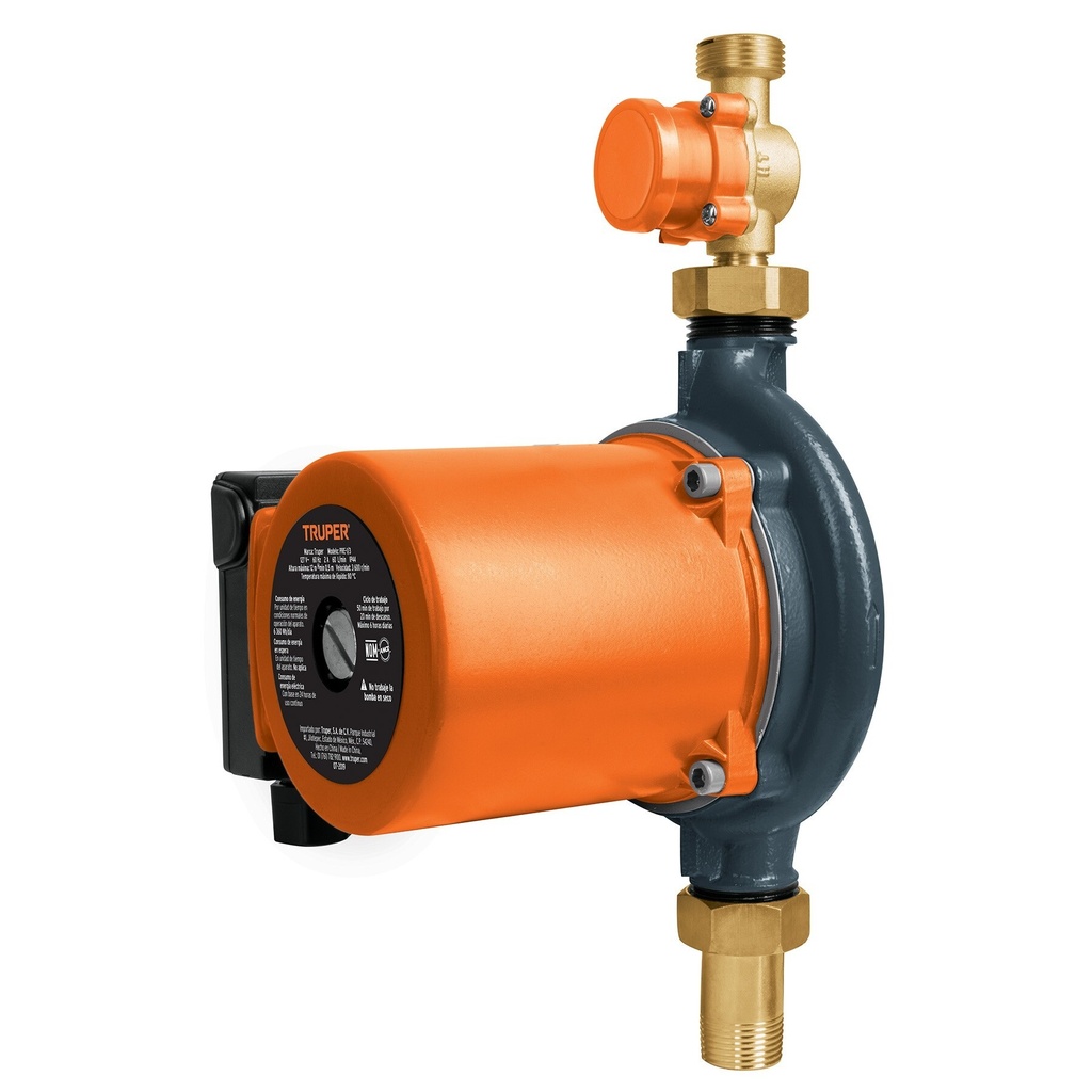 Bomba presurizadora 1/3 HP, con presión ajustable, TRUPER