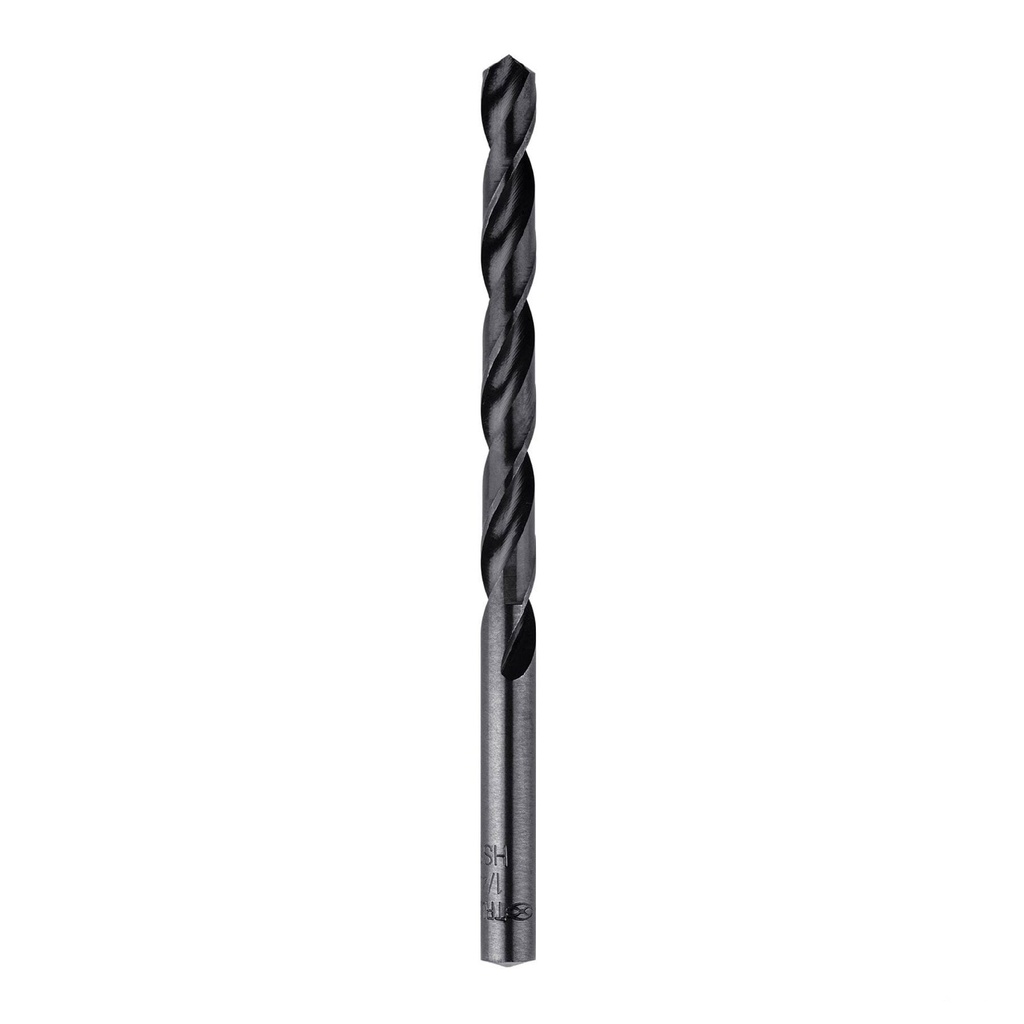 Broca HSS 1/4" Trublack para metal, Truper