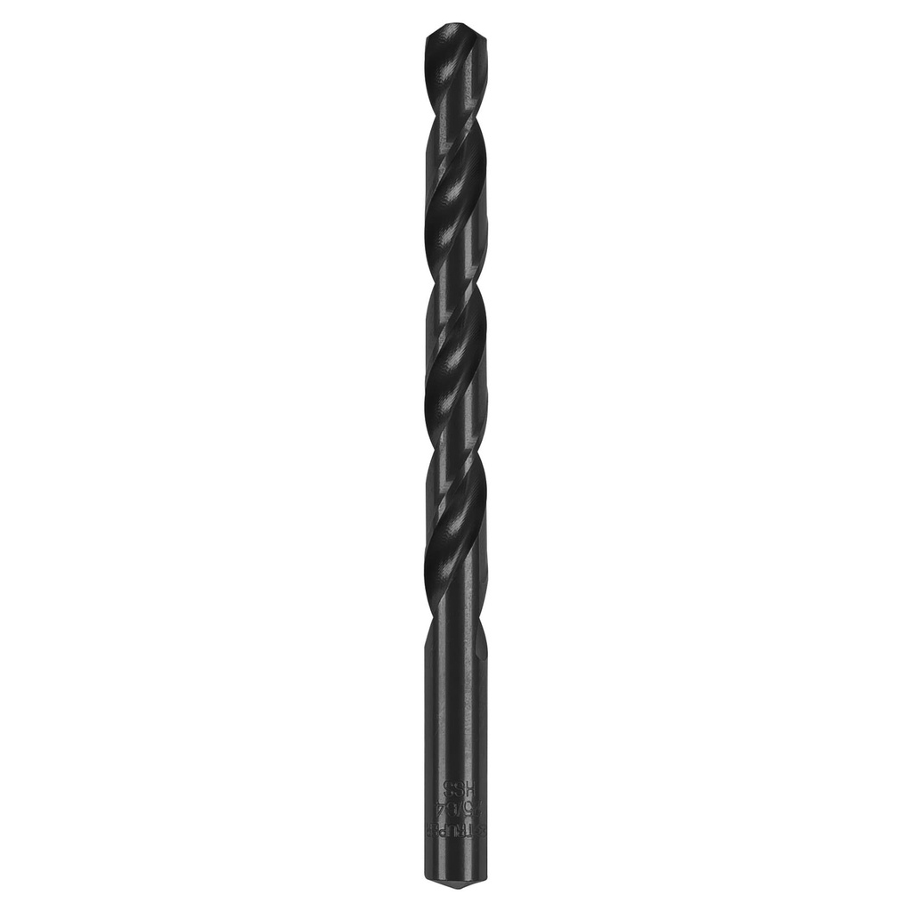 Broca HSS 25/64" Trublack para metal, Truper