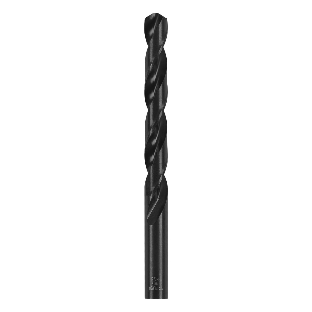 Broca HSS 9/16" Trublack para metal, Truper