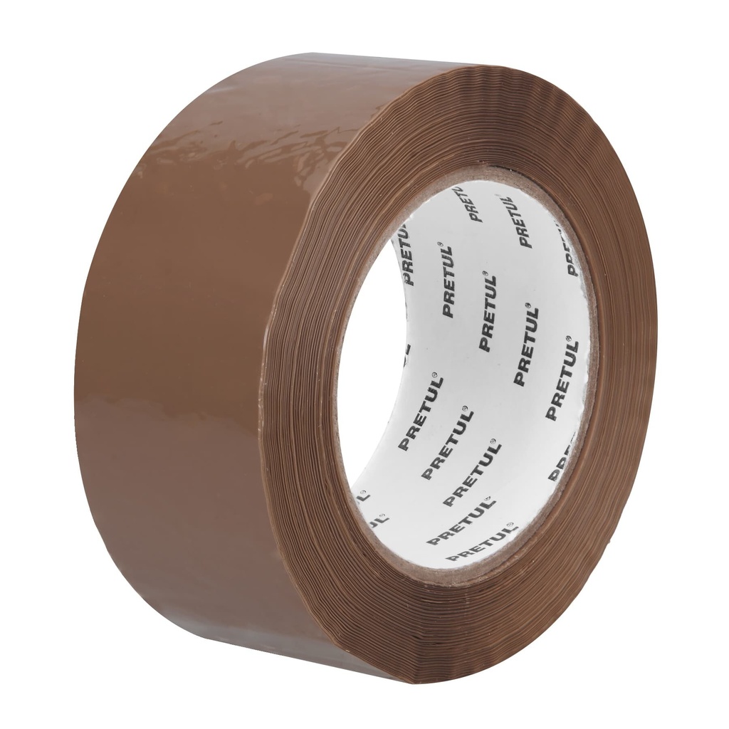 [CCA-150P] Cinta de empaque 48 mm x 150 m canela, PRETUL