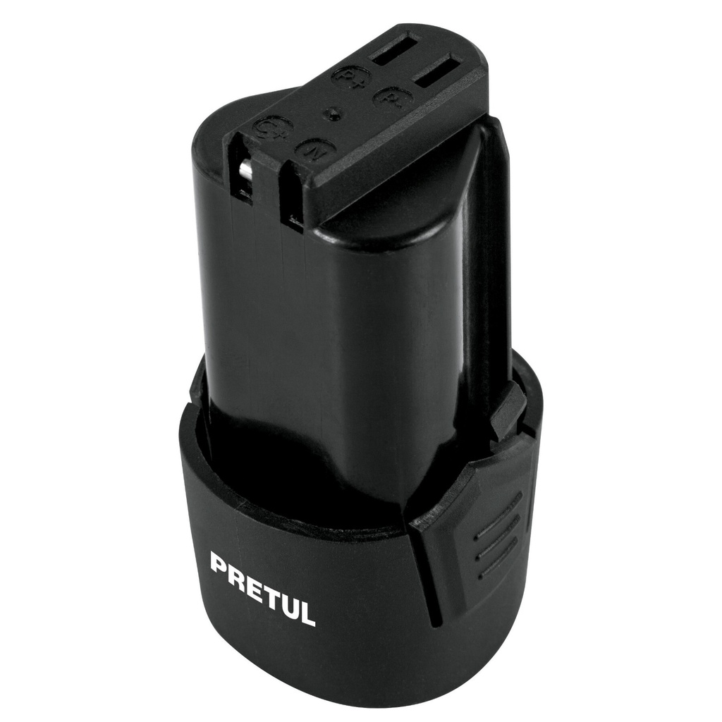 [BAT-12PCR] Batería ion litio, 12 V para rotomartillo compacto, Pretul