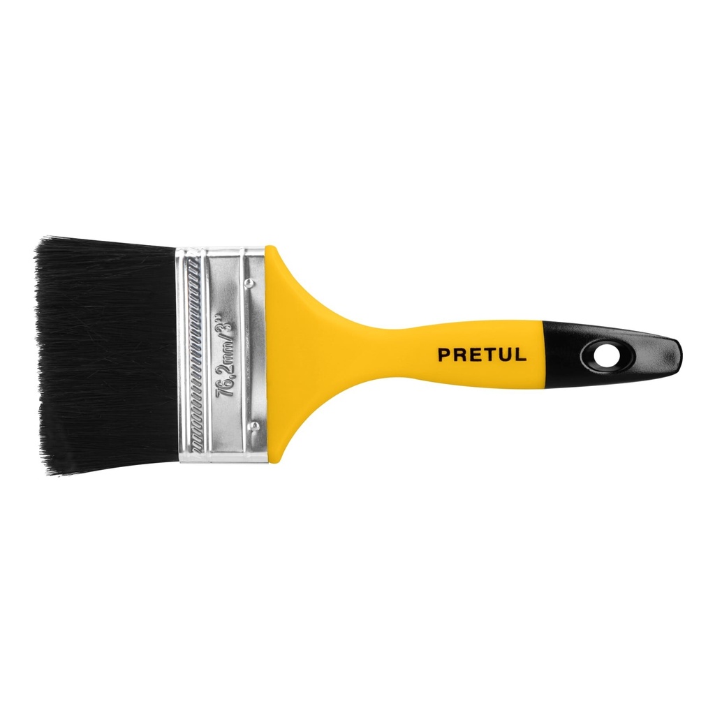 [BRP-3] Brocha uso general de 3' con mango de plástico, PRETUL
