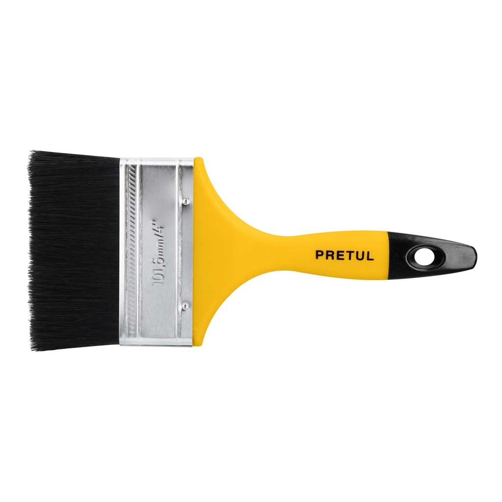 [BRP-4] Brocha uso general de 4' con mango de plástico, PRETUL