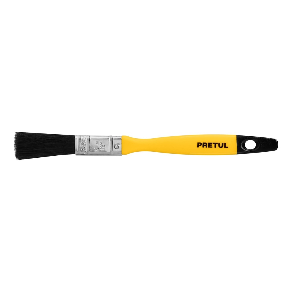 [BRP-1/2] Brocha uso general de 1/2" con mango de plástico, Pretul
