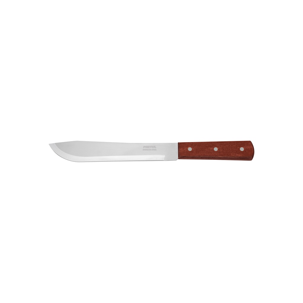 Cuchillo cebollero 8" mango de madera, Pretul