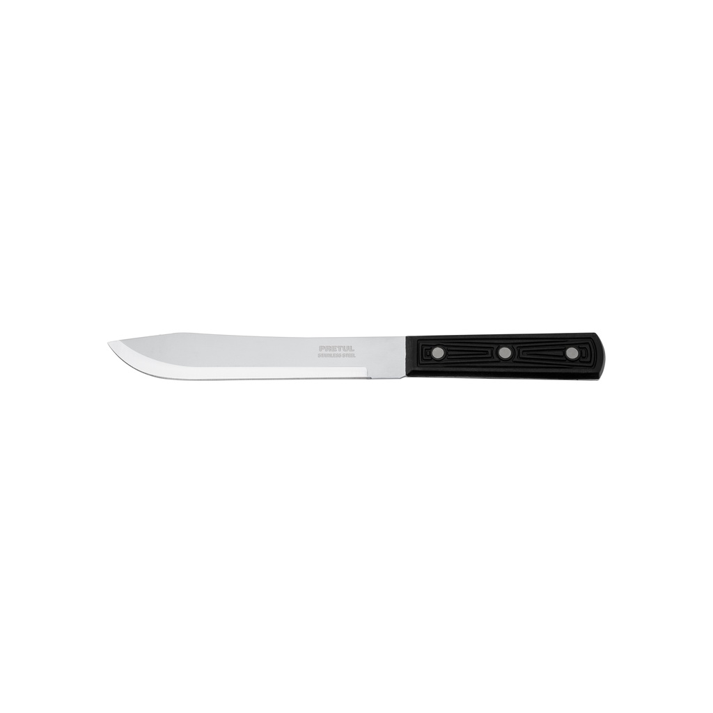 Cuchillo cebollero 7" mango de polipropileno, Pretul