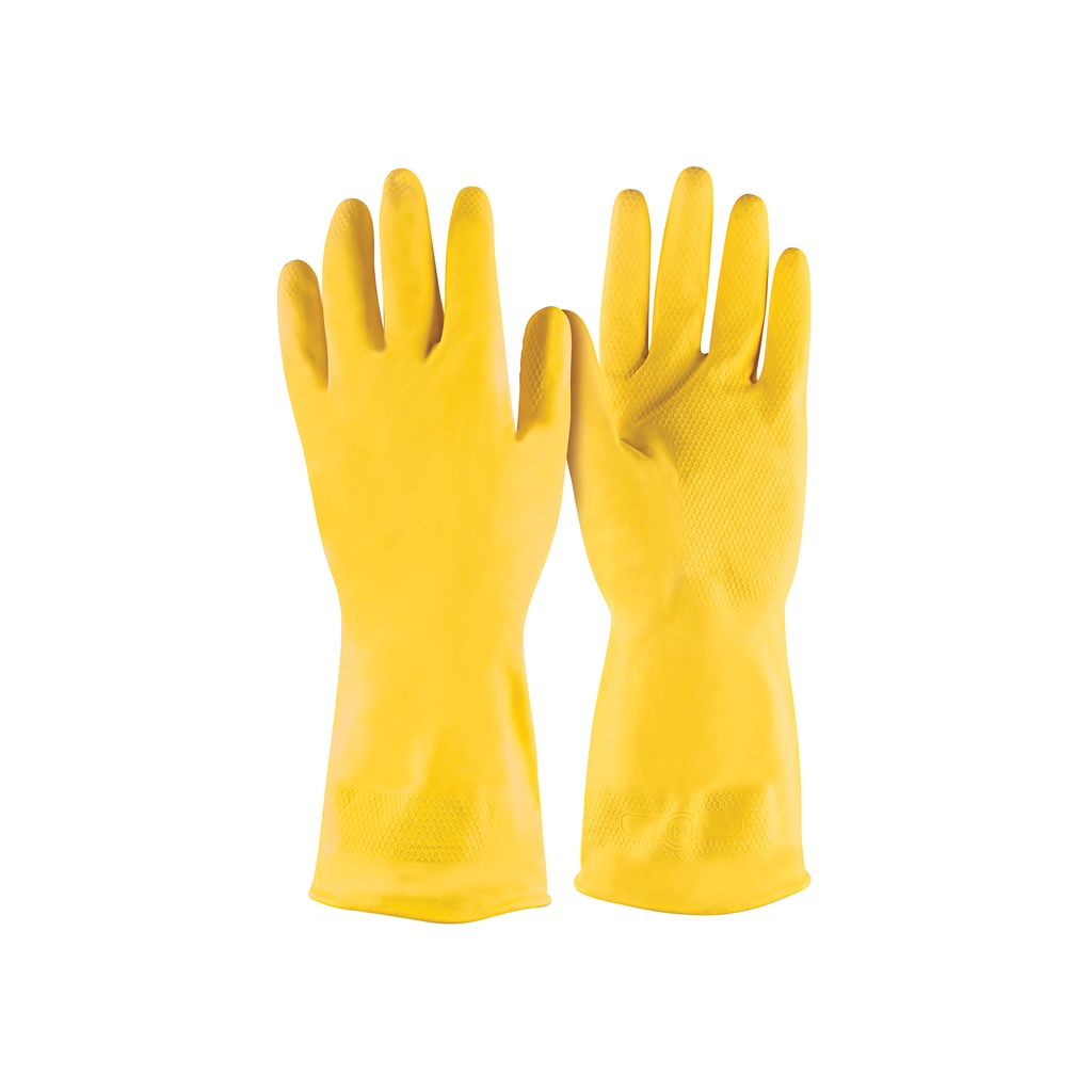 [GU-342] Guantes de látex para limpieza, M, PRETUL