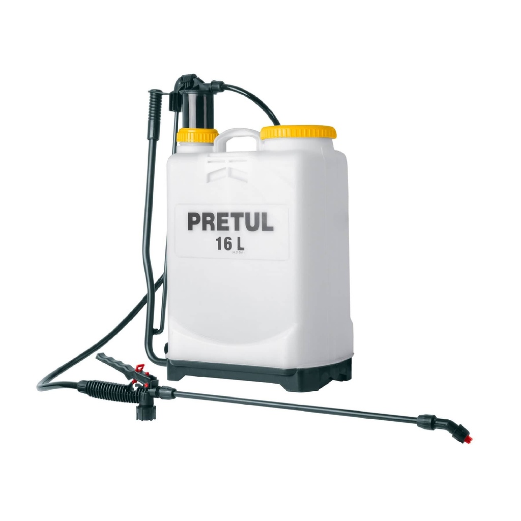 [FUM-16P] Fumigador de 16 L manual de mochila, PRETUL