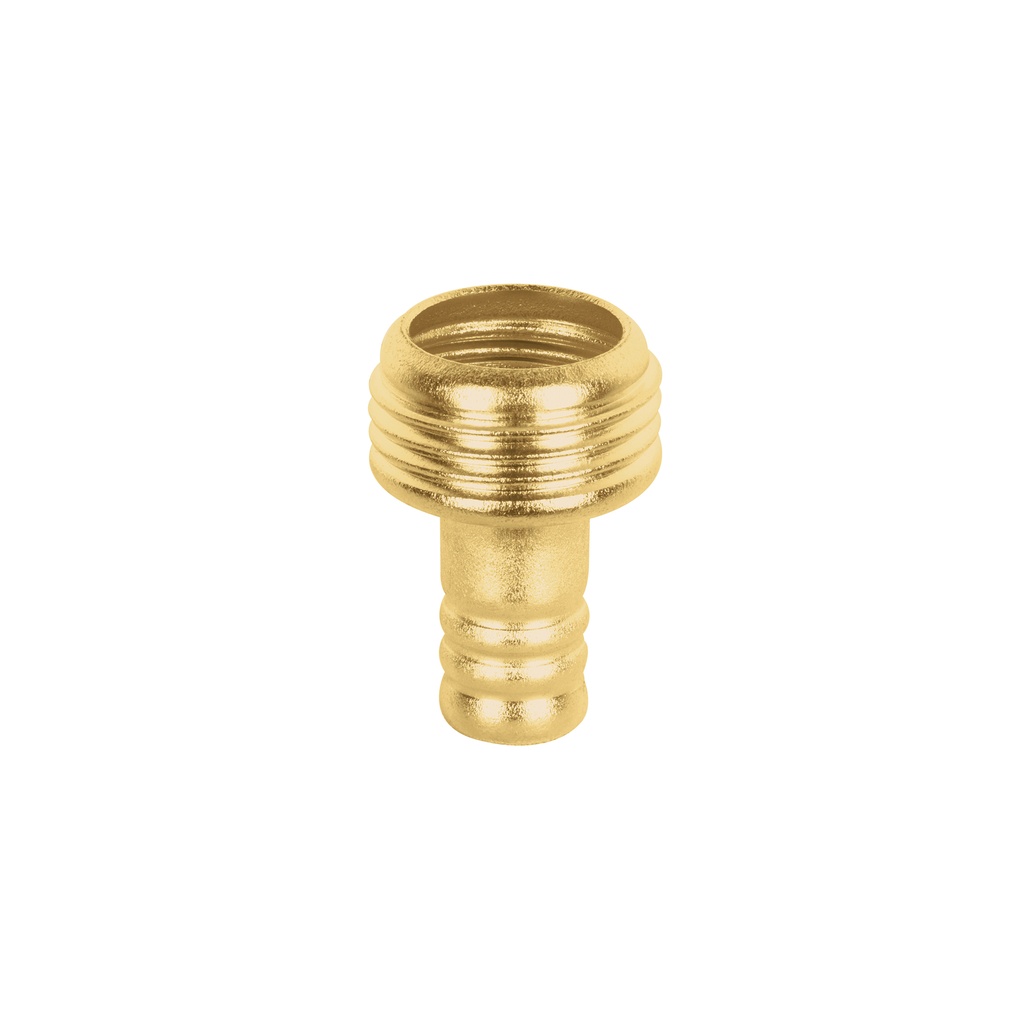 Conector 1/2' macho de latón laminado, PRETUL