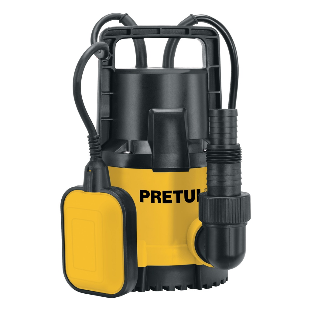 [BOS-1/2LPP] Bomba sumergible plástica, 1/2 HP para agua limpia, PRETUL