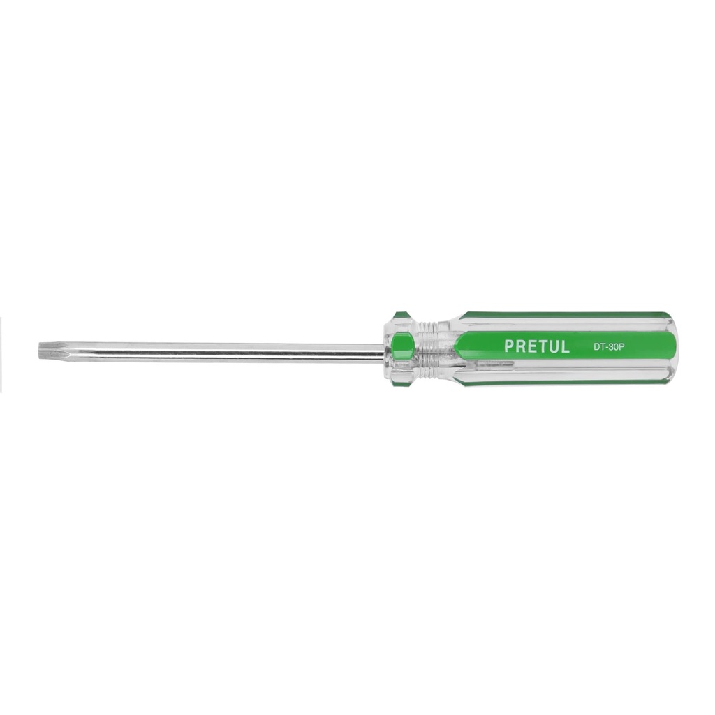 [DT-30P] Desarmador punta Torx T 30 mango de PVC, Pretul