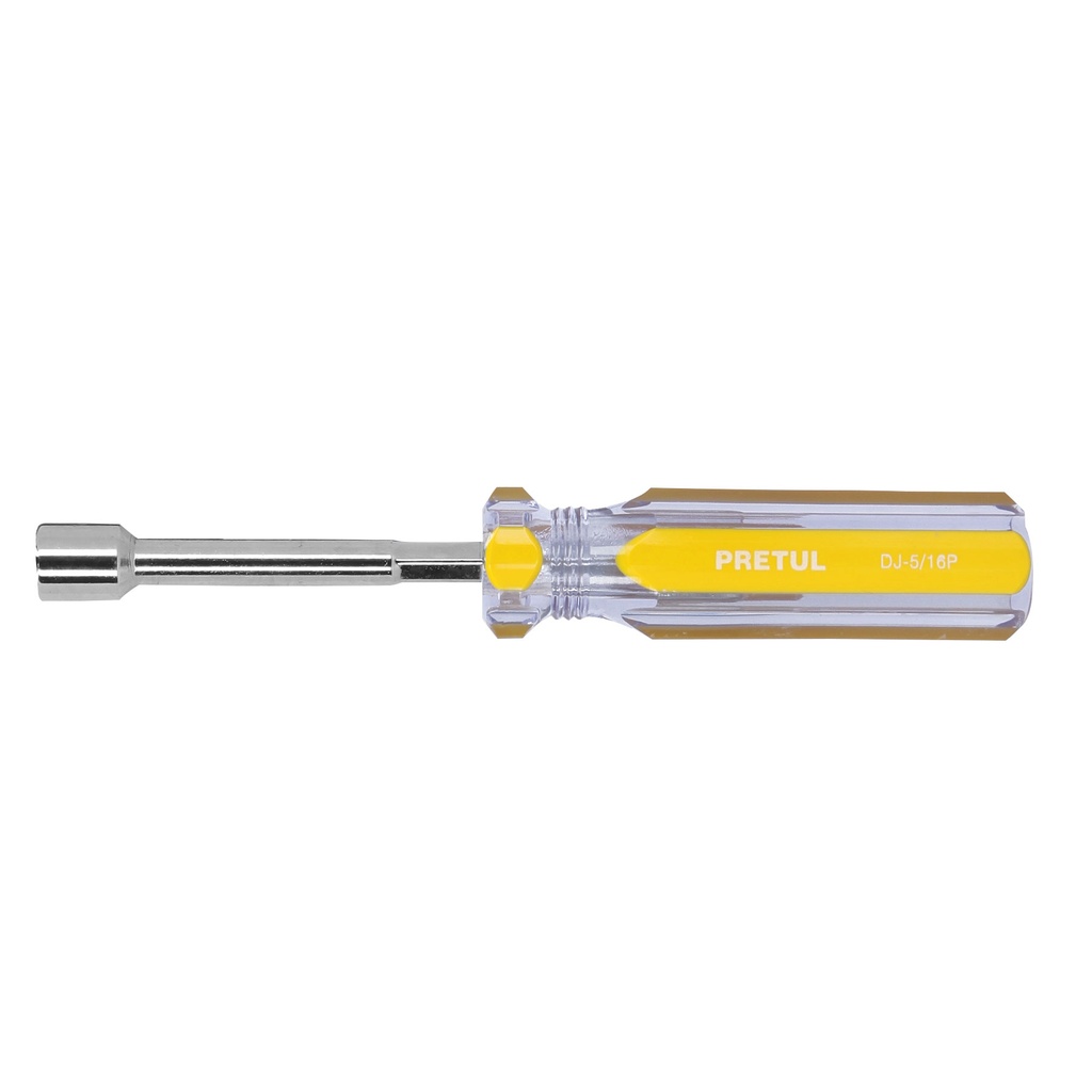 [DJ-5/16P] Desarmador de caja 5/16" mango de PVC, Pretul