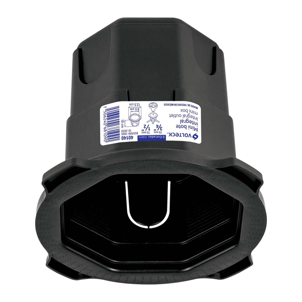 [BOINM-1085] Mini bote integral 10 cm, aro interno de 8.5 cm, VOLTECK