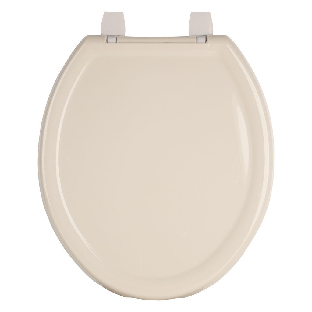 [AWC-35H] Asiento redondo ligero con tapa para WC, hueso, FOSET BASIC