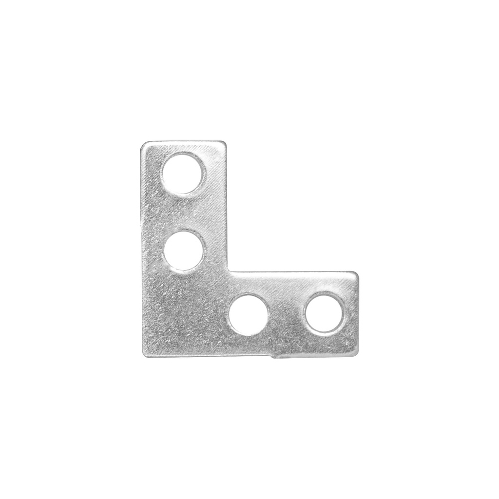 [ECAN-1] Bolsa c/24 escuadras planas cantoneras 1" x 1", Fiero