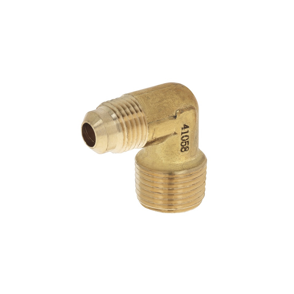 [CLG-514N] Codo terminal a 90° de latón 5/16' x 3/8', FOSET