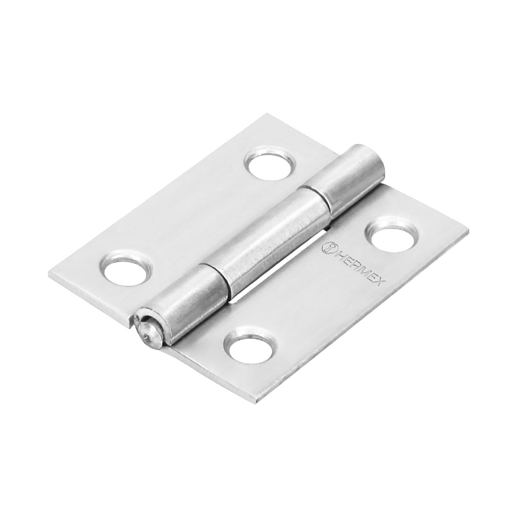 [BR-154] Bisagra rectangular 1-1/2' acero inoxidable, HERMEX