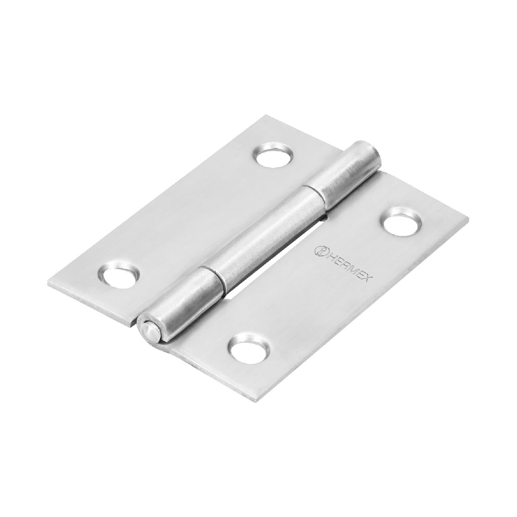 [BR-204] Bisagra rectangular 2' acero inoxidable, HERMEX