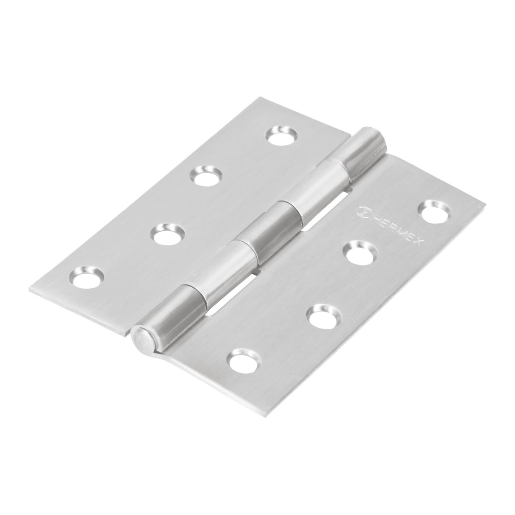 [BR-404] Bisagra rectangular 4' acero inoxidable, HERMEX